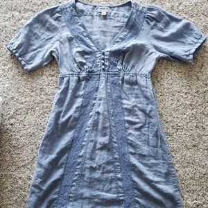 Banana Republic Blue Mini Dress
